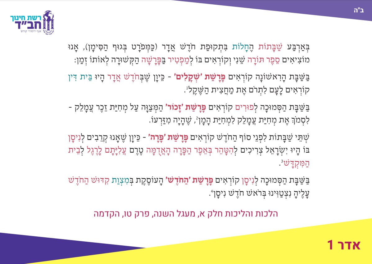 תמונה שבועית לחודש 6